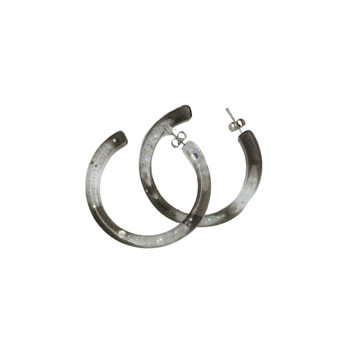 Smoke + Glitter Earring Collection