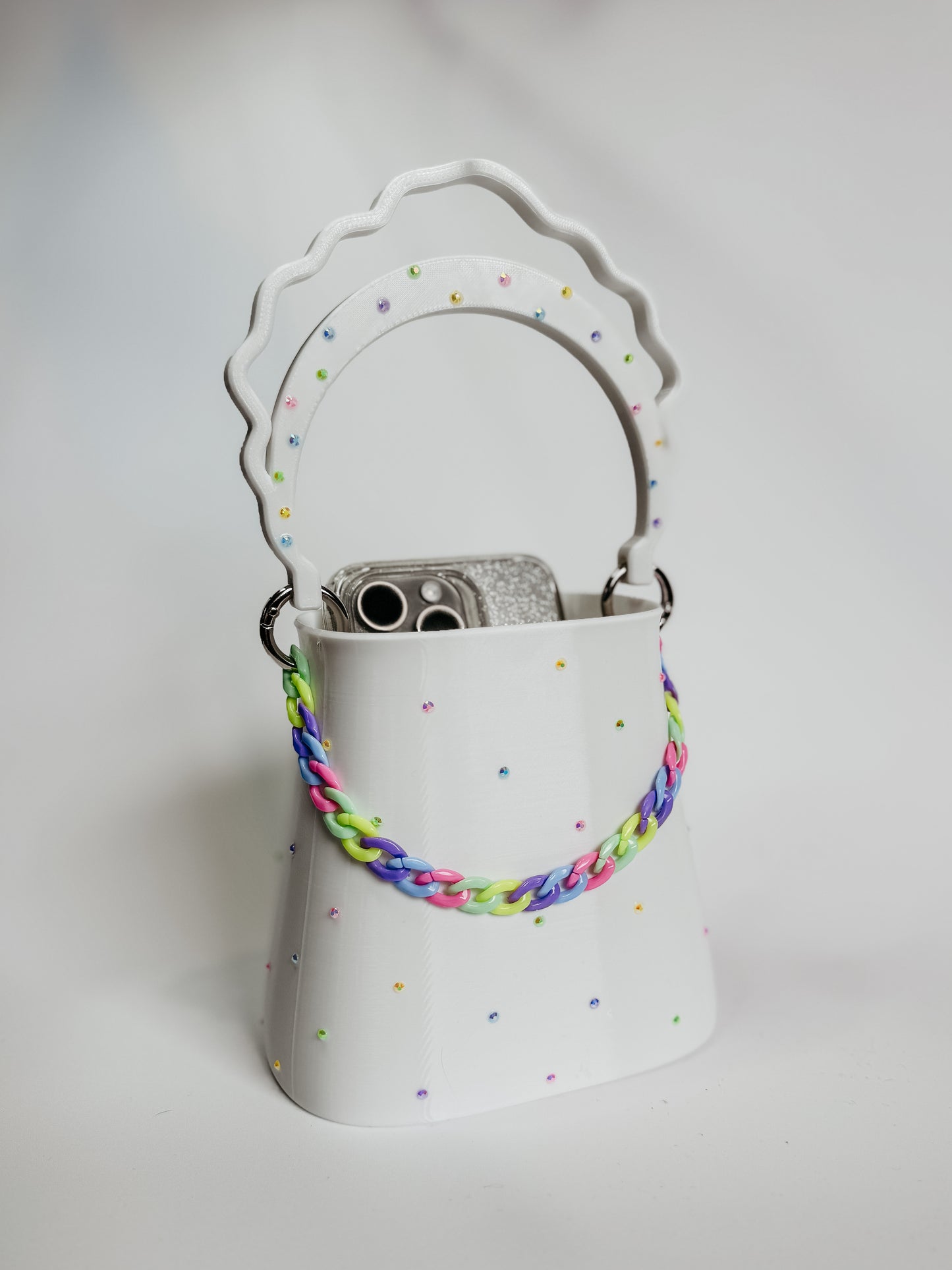 #119 - Candy Polly Art Handbag