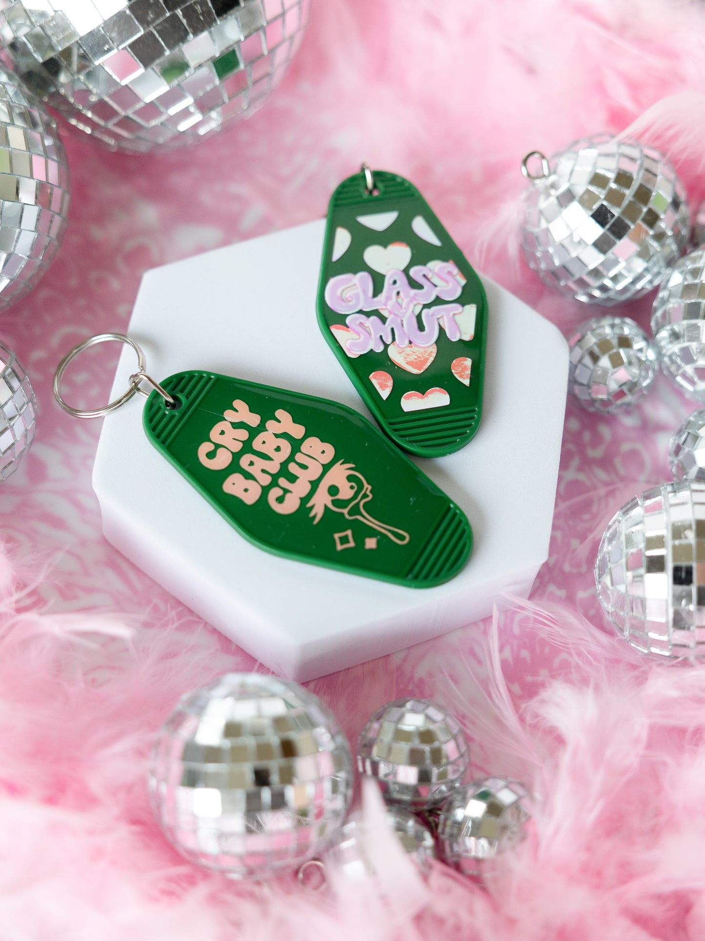 Cry Baby Club Motel Keychains