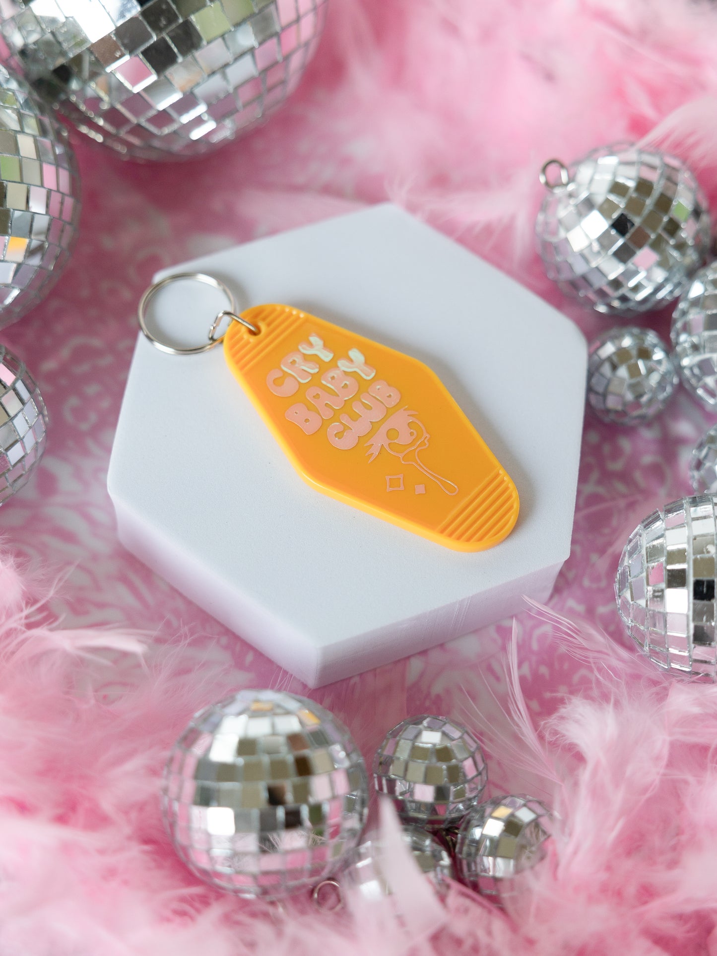 Cry Baby Club Motel Keychains