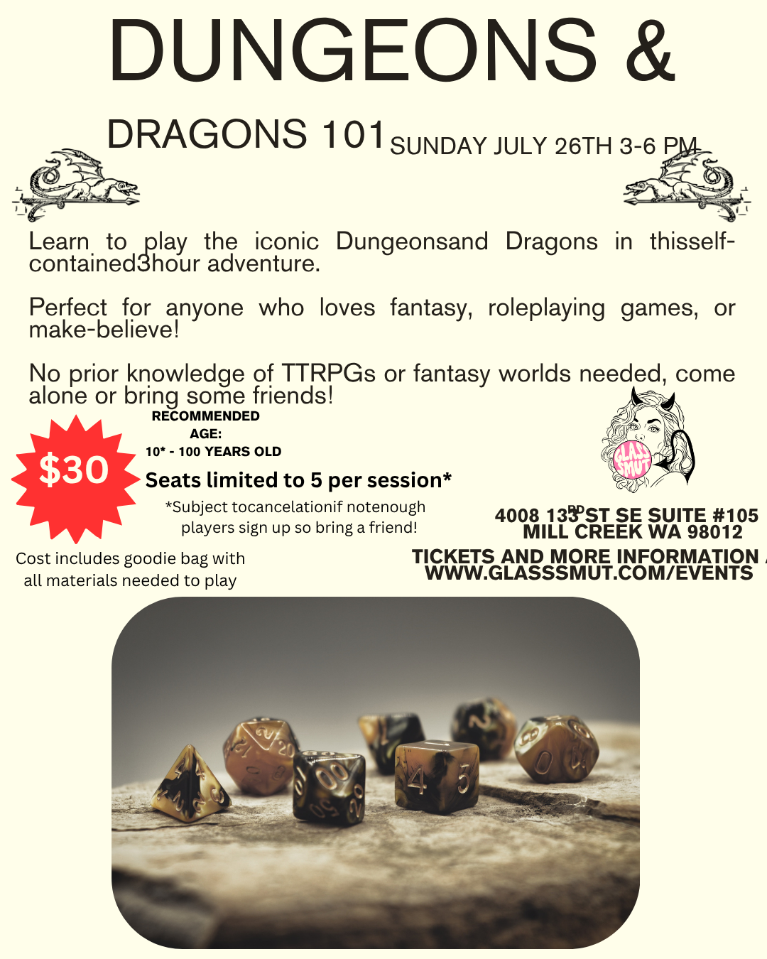 7/26 Dungeons & Dragons 101