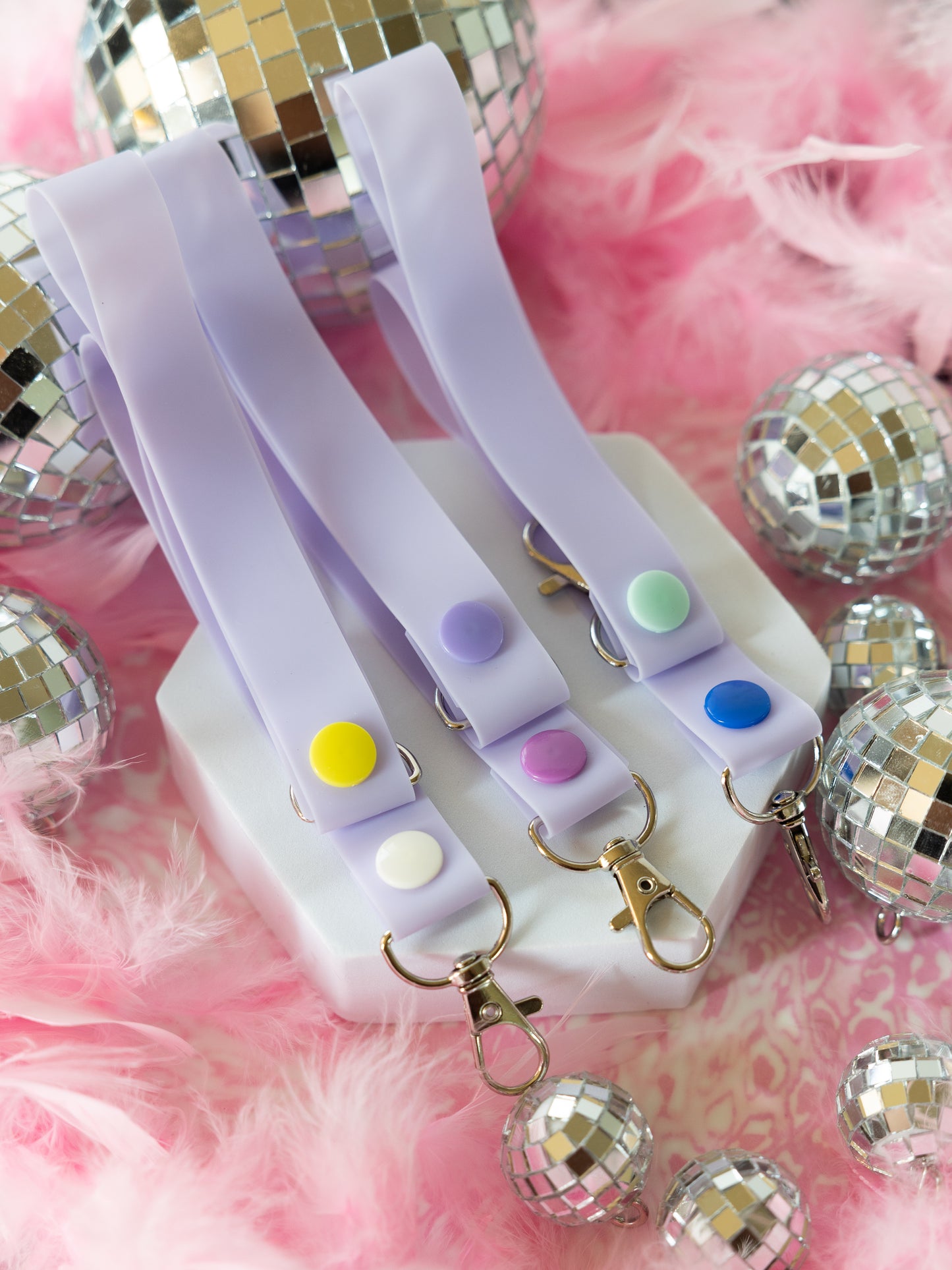 Lavender Wristlet
