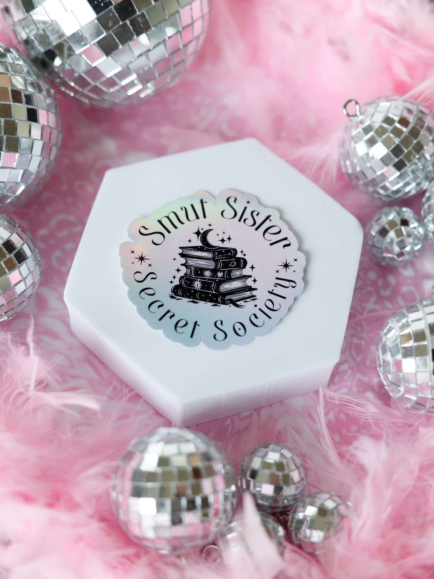 Smut Sisters Secret Society Sticker