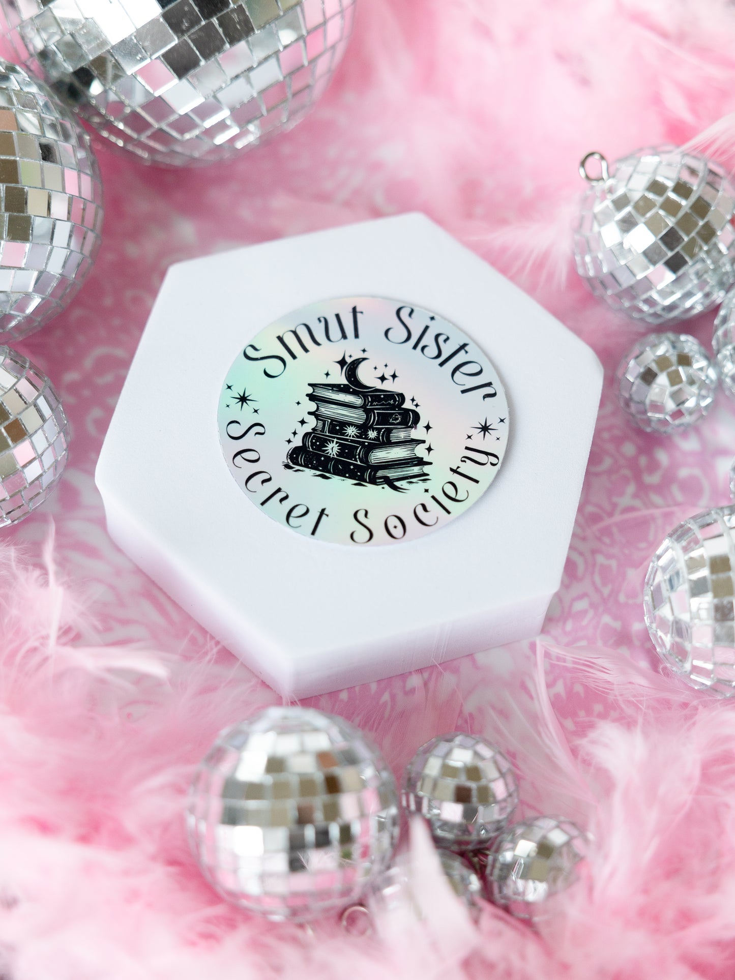 Smut Sisters Secret Society Sticker