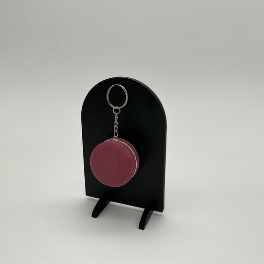 LIMITED EDITION - Raspberry Macaron Keychain