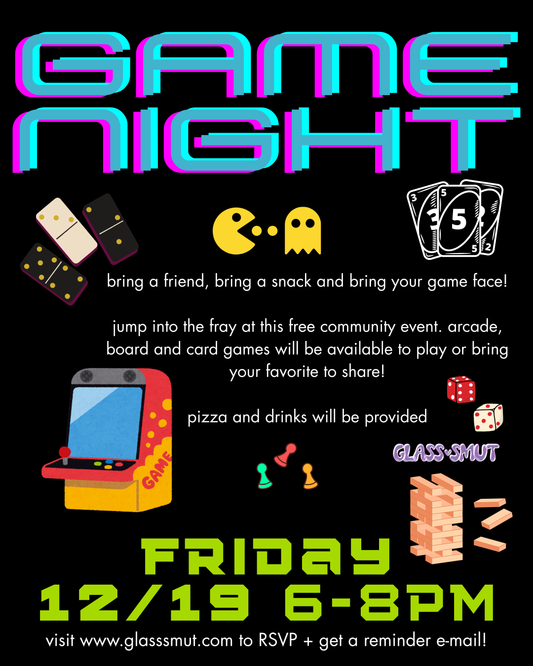 12/19 FREE Community Game Night 6-8pm