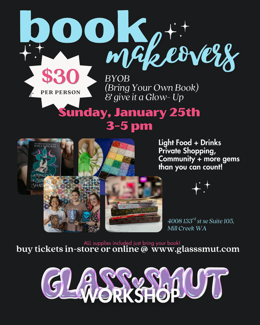 1/25 Book Makeover Workshop 3-5pm