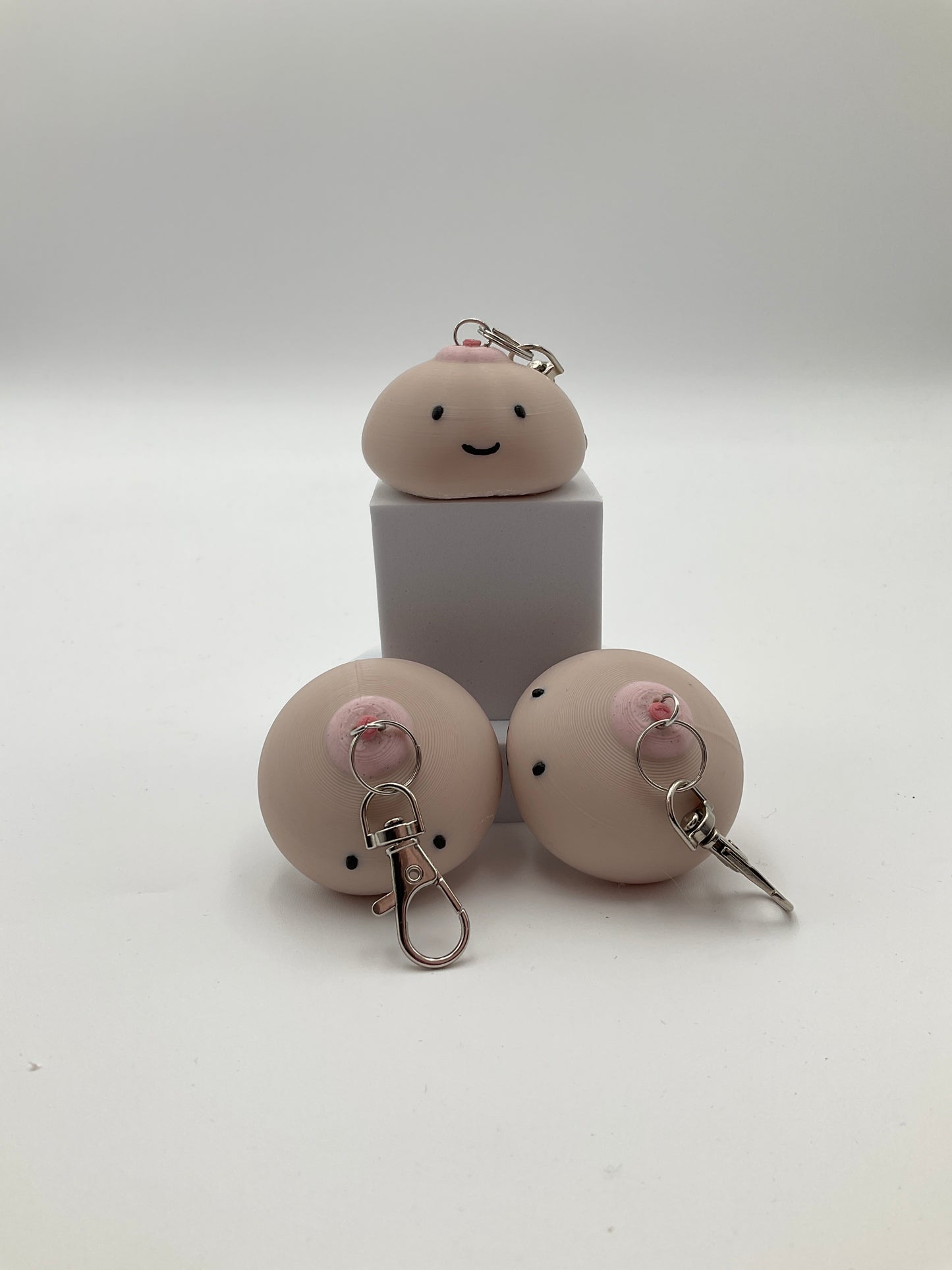 Pierce Boobie Keychain