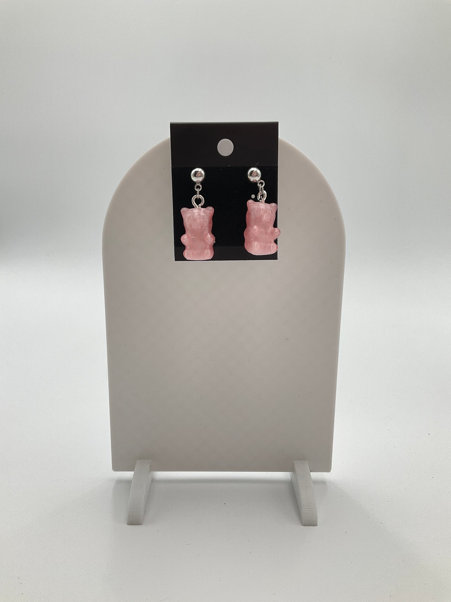 Gummy Bear Dangle Stud Earrings