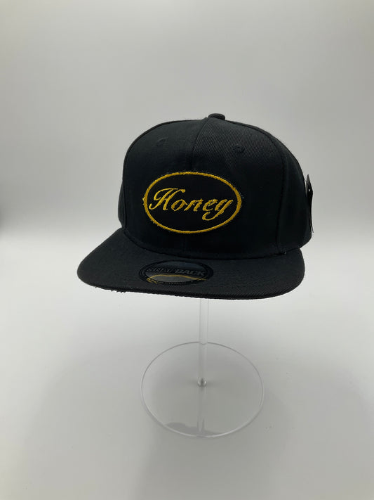 Honey black SnapBack Hat #393
