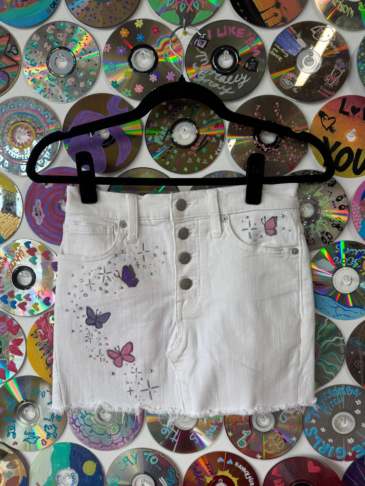 #282 - Metamorphosis Denim Skirt - GlassSmut X KENZIE - 24
