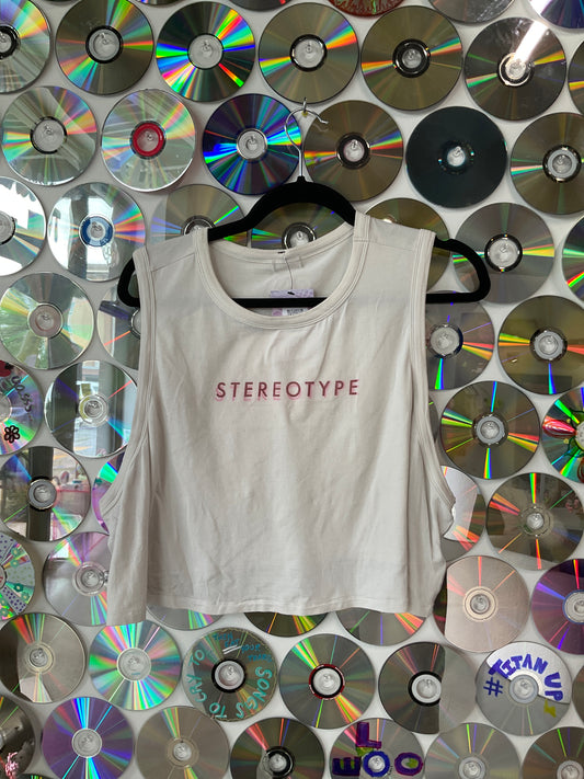 Stereotype Muscle tank crop shirt XXL #347