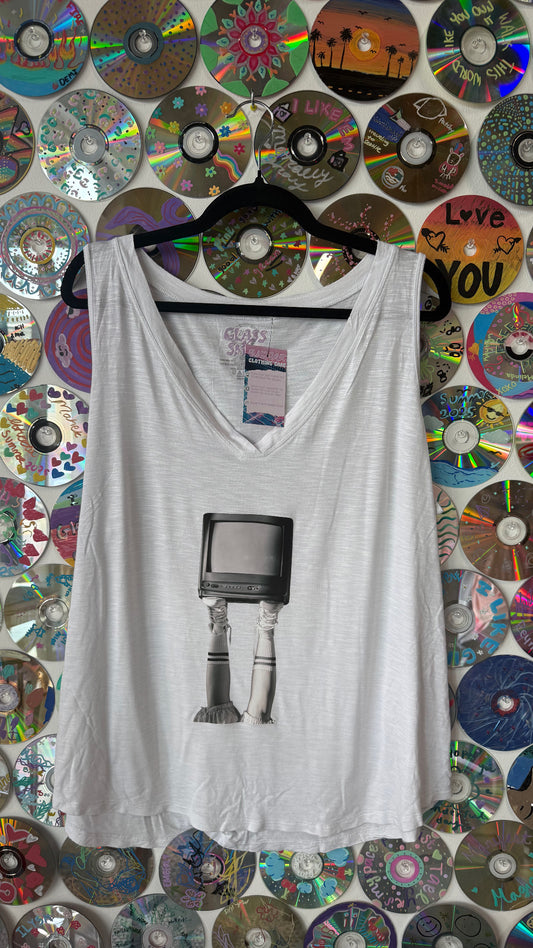 #202 - Topsy Turvy Tank top - 2XL