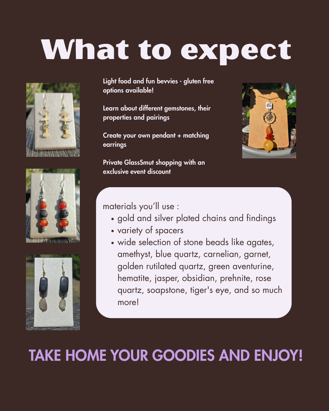 9/6 Rock My World Jewelry Workshop