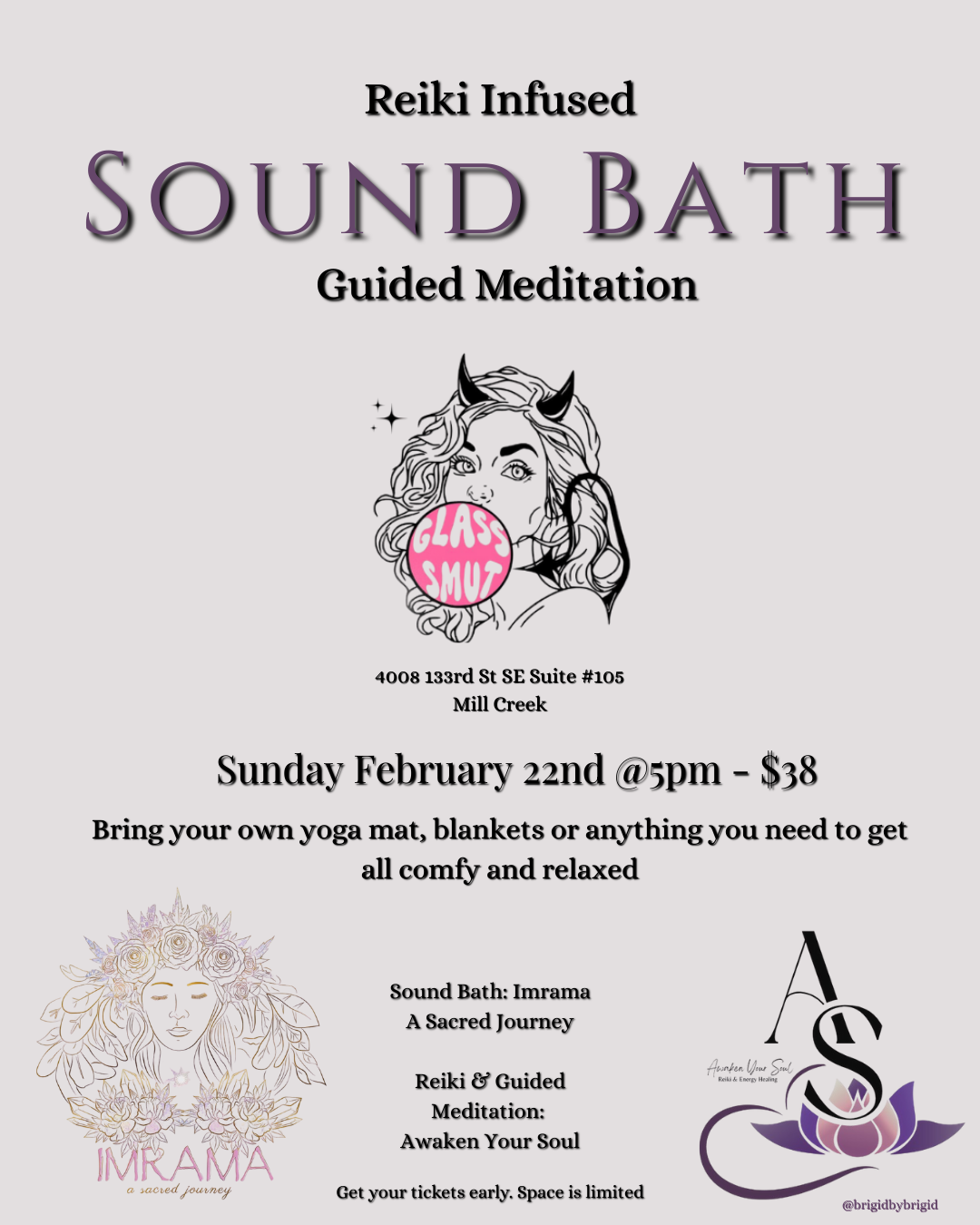 Reiki Sound bath - 2/22 5pm