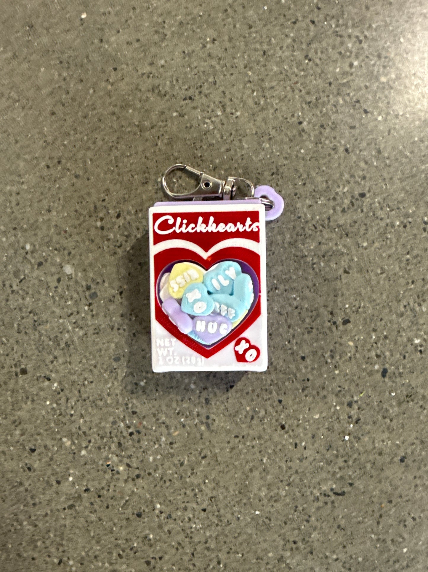 Clickhearts Valentines Candy Clickers