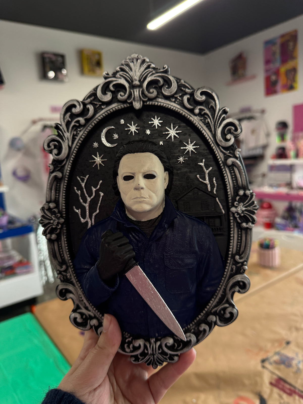 Michael Meyers 10" 3D Art Print