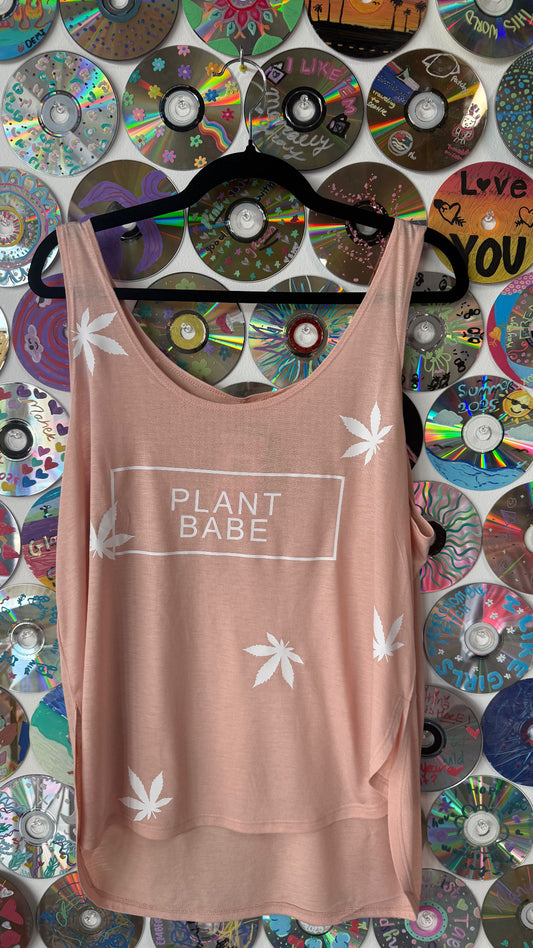 #203 - Plant Babe Tank Top - L