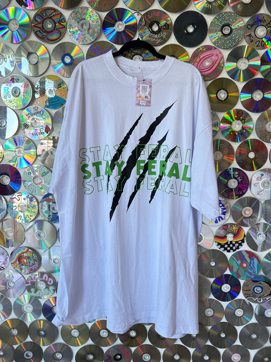 Stay Feral Shirt 5XL #536