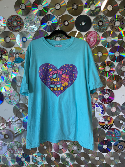 Youre all that and a bag of chips tshirt 2XL #481