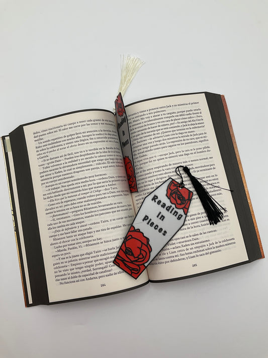 Reading in Pieces Bookmark