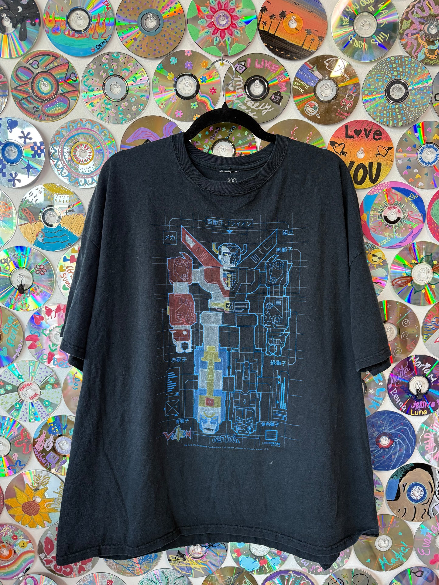 #221 - Gundam Blueprint T-shirt - 2XL