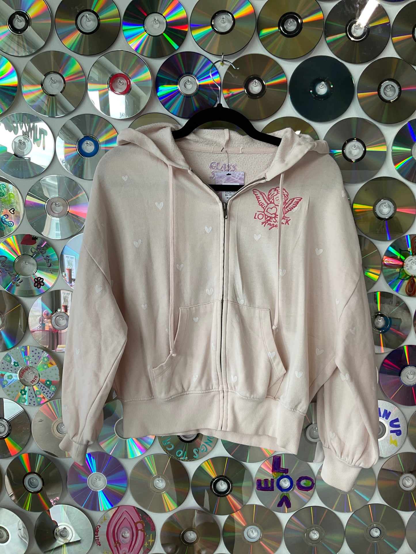 Lovesick Angel Zip Hoodie M #403