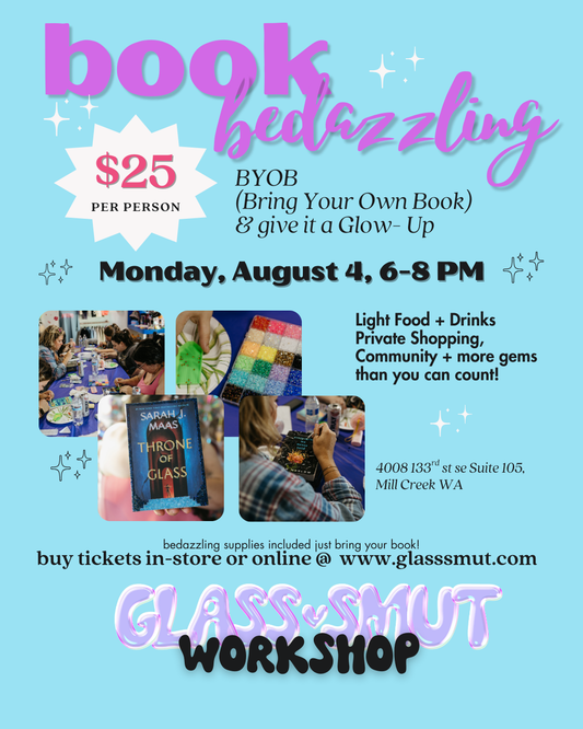 9/25 Book Bedazzling Workshop