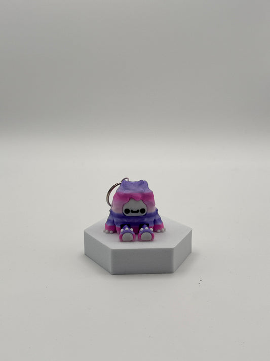 Sassquatch keychain