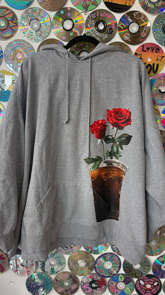 #205 - Coke and Roses Hoodie - 5XL
