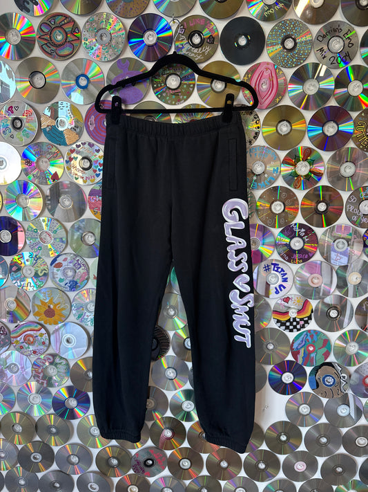 #547 - GlassSmut Bubble Logo Sweatpants - M