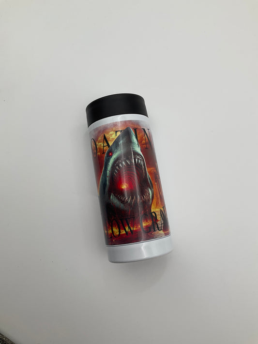 #370 - Floating In A Shallow Grave Insulated Slim Can Koozie