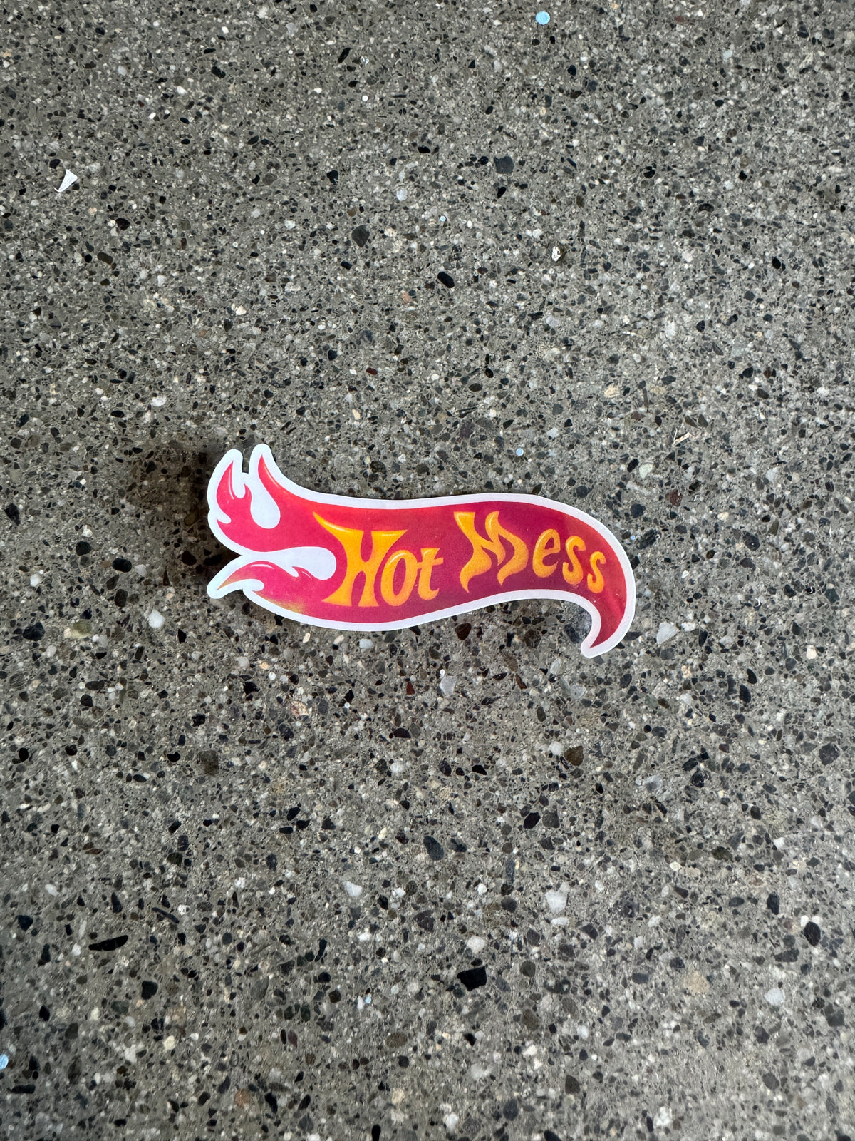 Hot Mess Sticker - I24