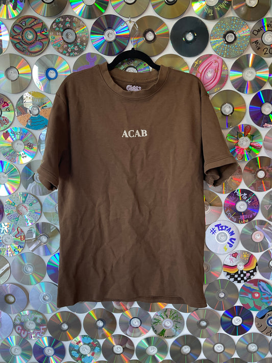 #486 - ACAB Embroidered T-shirt XL