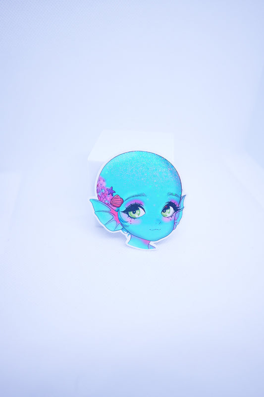 Mermaid Baby Sticker - F7