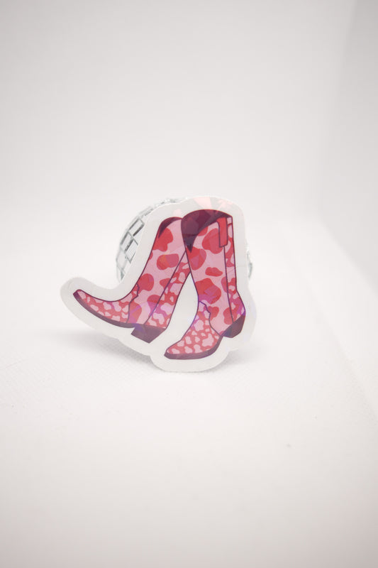 A9 Pink Cowboy boots