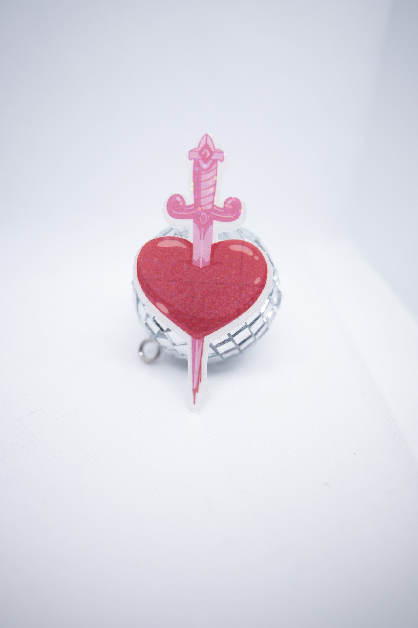 A4 Sword Heart Sticker