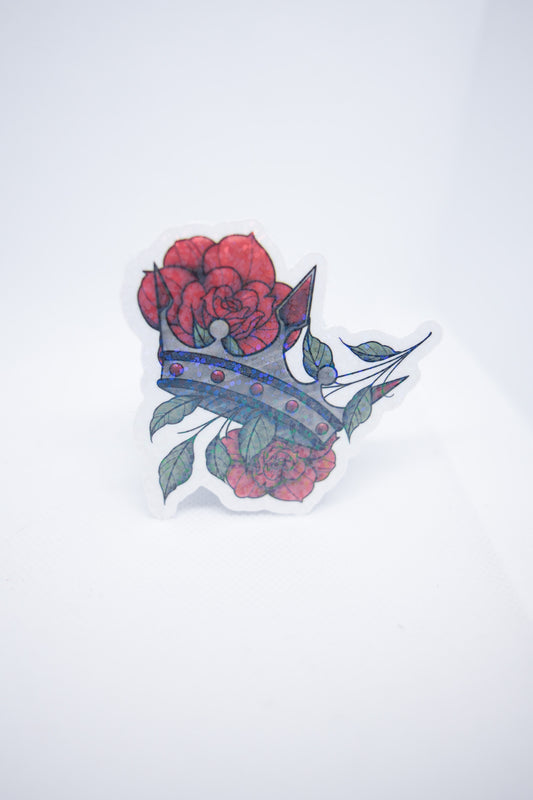 A1 Rose Crown Sticker