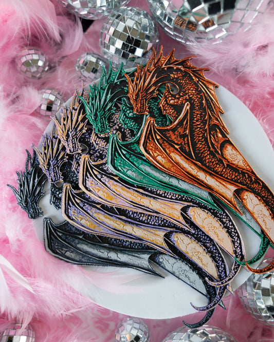 Dragon Bookmark Fan