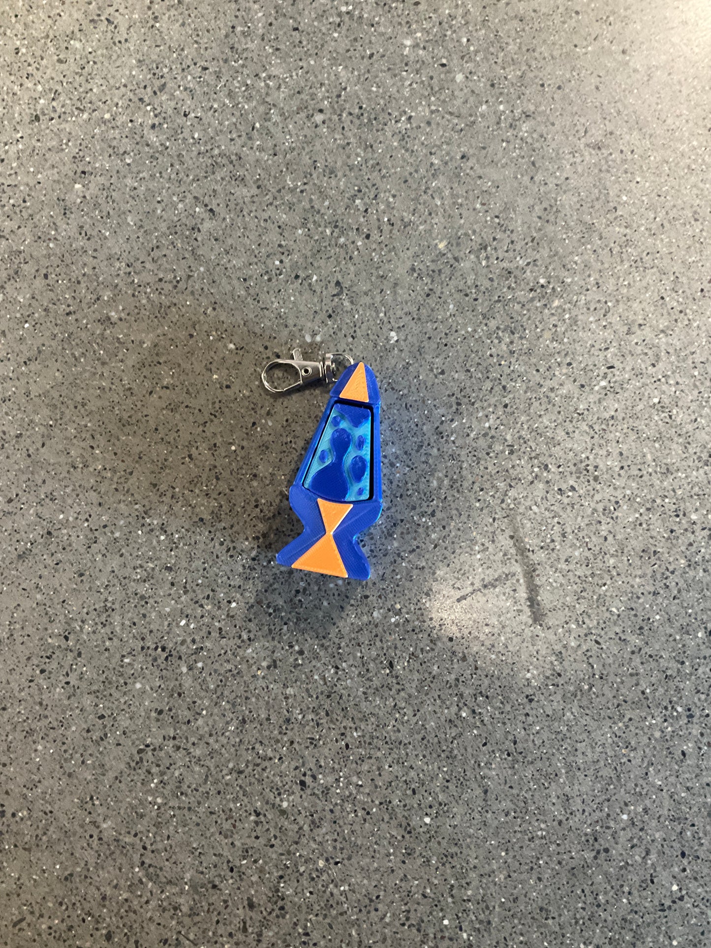 Lava lamp clicker keychains
