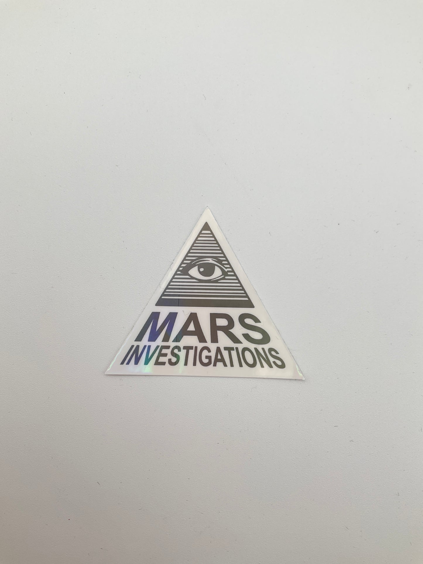 Mars investigations sticker H12