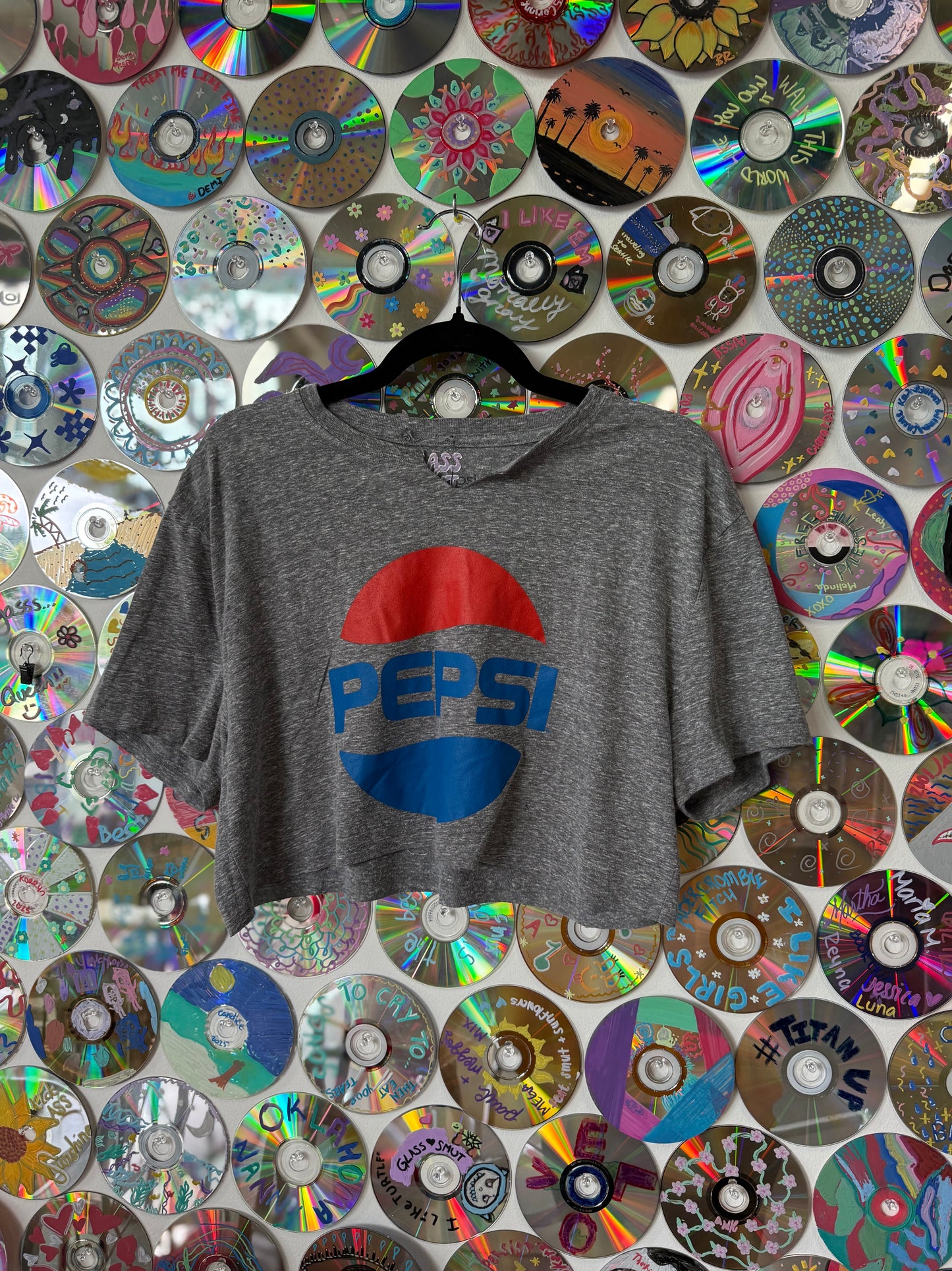 #182 - Pepsi Crop T-shirt - L