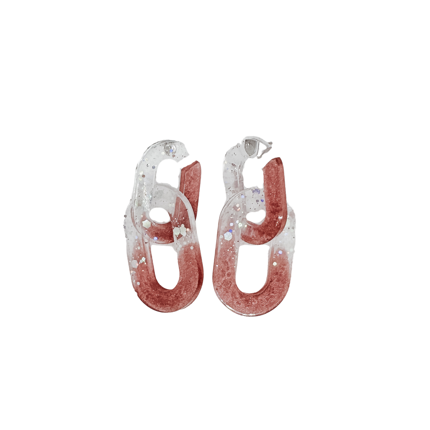 Strawberry Jelly Glitter Earring Collection