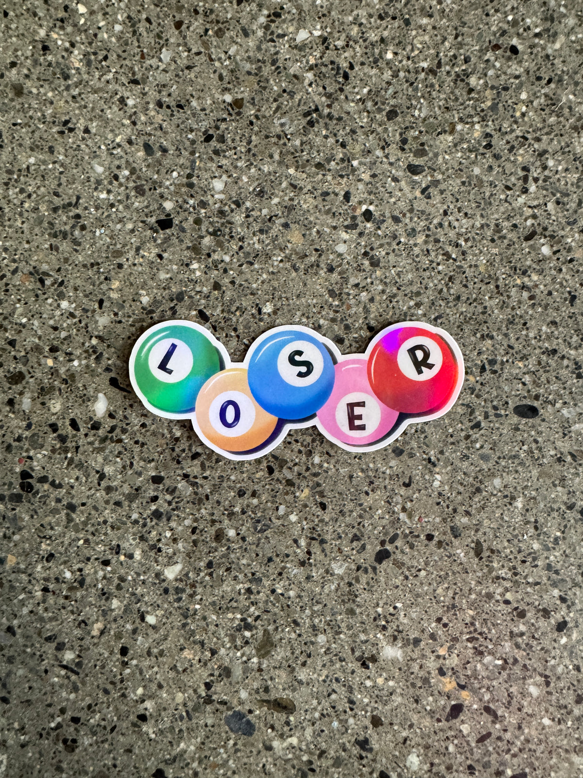 LOSER Billiards Sticker - J7