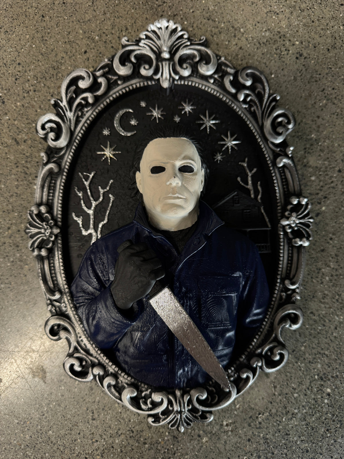 Michael Meyers 10" 3D Art Print