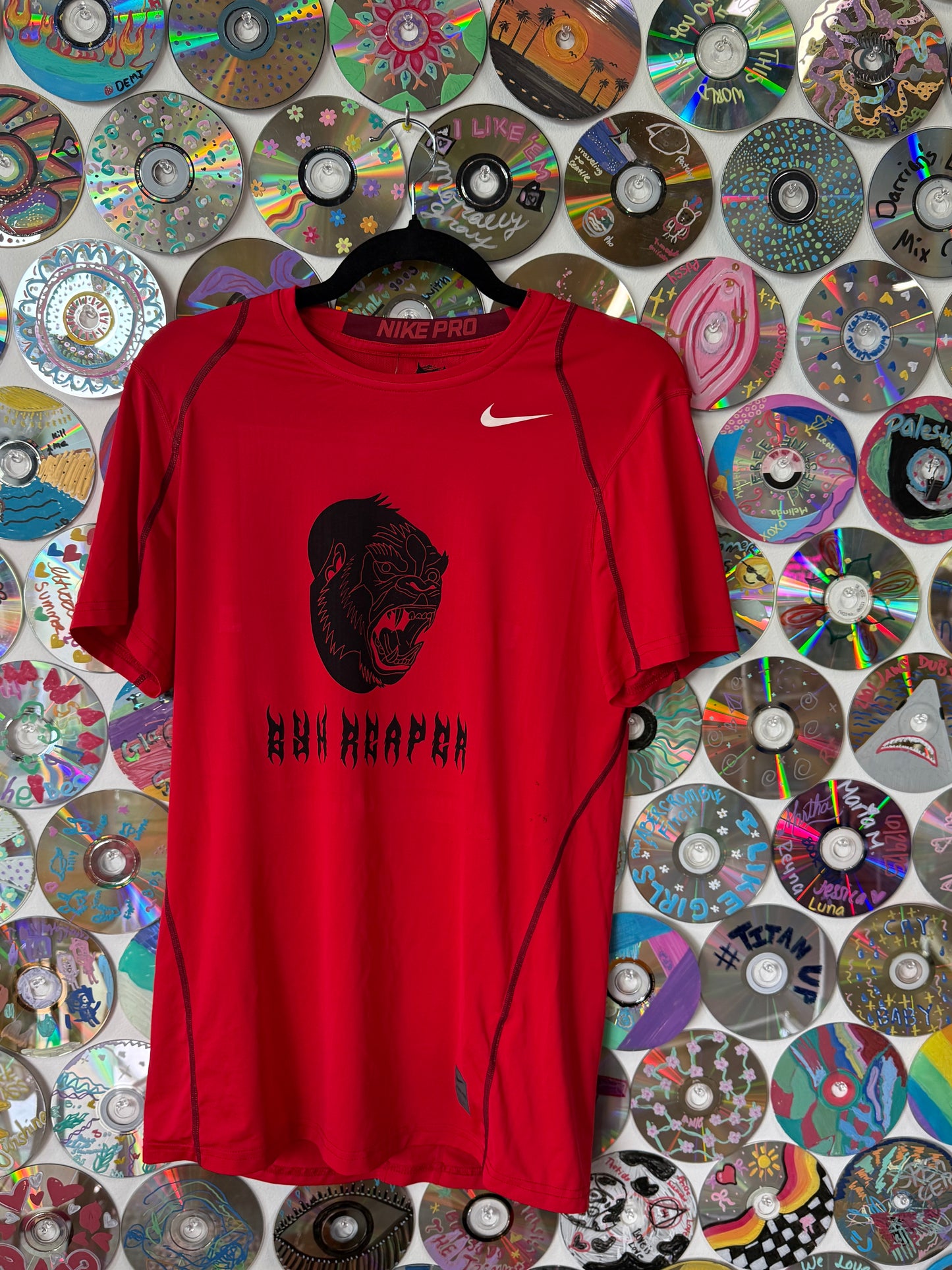#186 - Gym Reaper Athletic T-shirt - S