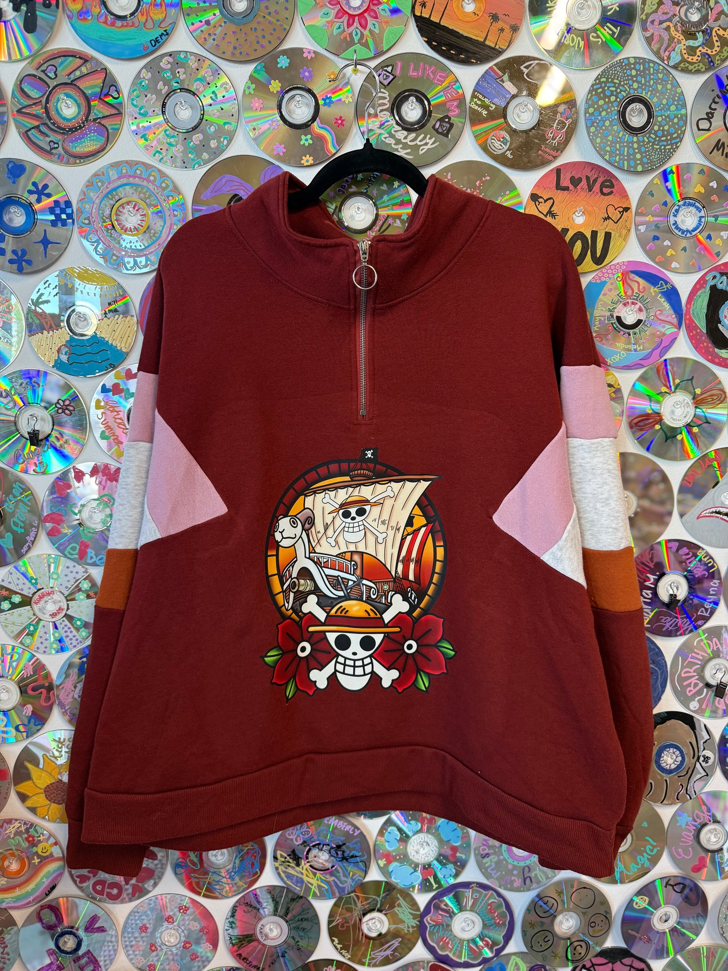 #225 - Going Merry 1/3 Zip Sweater - 3XL