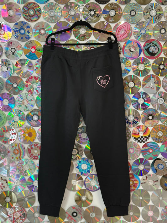 #878 - GlassBrat Collage Sweatpants - XL