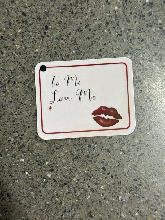 To: Me, Love: Me Sticker - X5