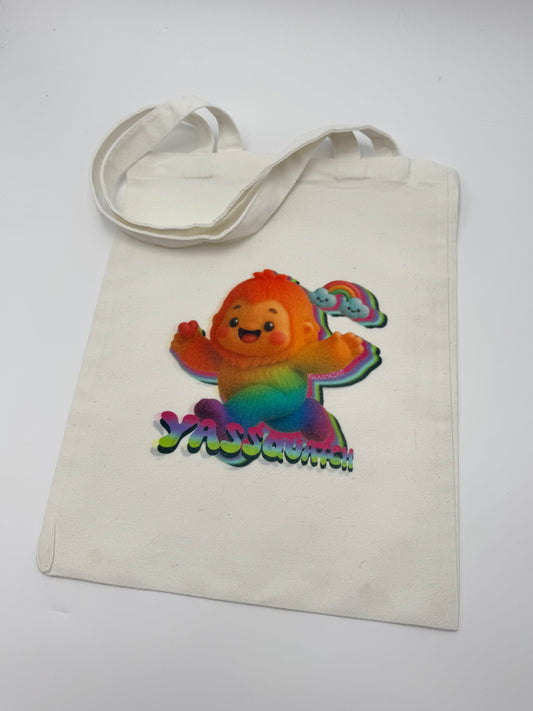 YAASSSSquatch Tote Limited Edition Pride 2025
